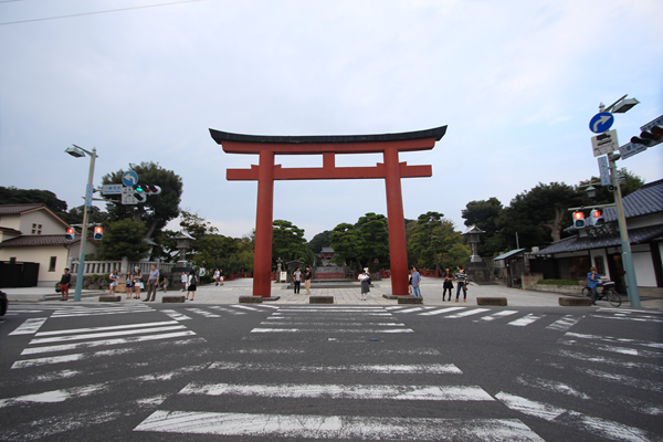 聖地巡礼 戦国コレクション 舞台探訪 神奈川県 鎌倉 江ノ島 職業 魔法使い死亡 海外自転車旅行中