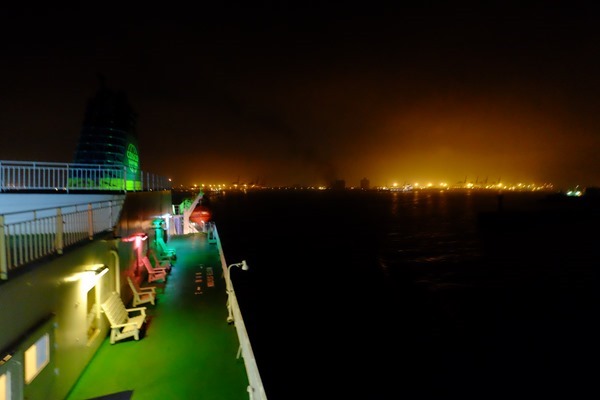 DSCF7639 - 台湾・台中港から中国・厦門東渡国際フェリーターミナルへ船に乗船、海路国境越えを自転車とする