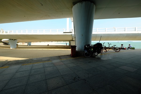 DSCF7704 - 台湾・台中港から中国・厦門東渡国際フェリーターミナルへ船に乗船、海路国境越えを自転車とする
