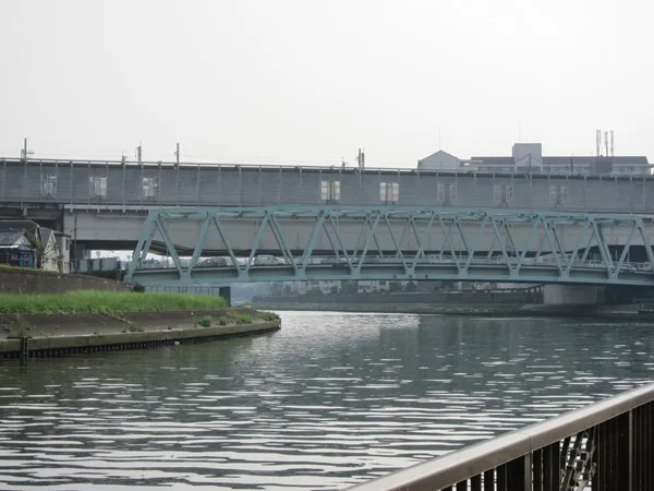 聖地巡礼記 とらドラ 浮間舟渡駅周辺 荒川 職業 魔法使い死亡 海外自転車旅行中