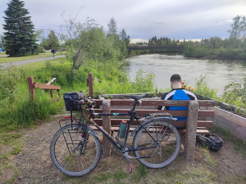 image 428 - カナダ国境へ|アラスカ・アメリカ合衆国自転車旅行記 （2023年6月~7月）