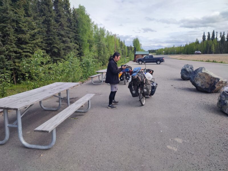 アンカレッジからフェアバンクスへ|アラスカ・アメリカ合衆国自転車旅行記 （2023年5月～6月）